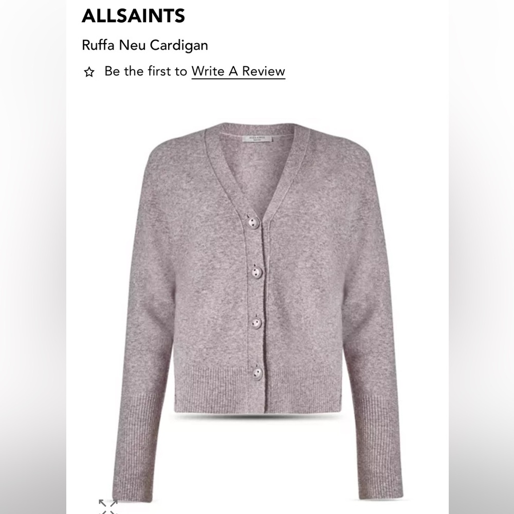 AllSaints Ruffa Neu Cardigan